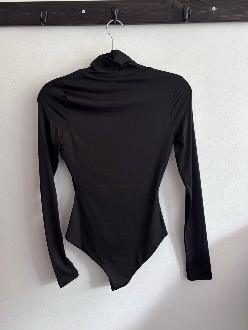 Princess Polly “Bayda Long Sleeve Body Suit” Black Size US 4